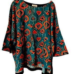 Boho- Style Women’s XL Tunic